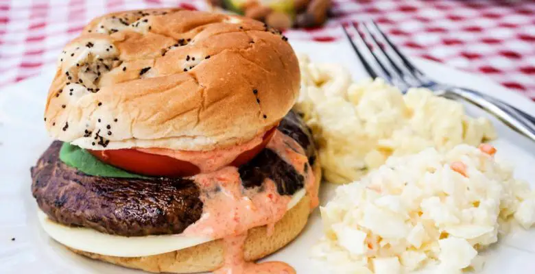 Portobello Mushroom Burger