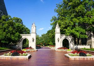 Sample Gates, Indiana University, Bloomington, Indiana