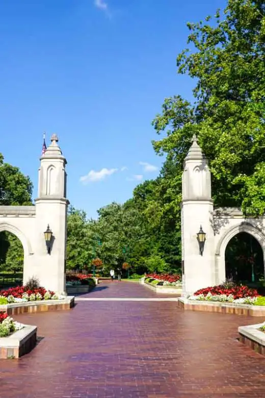Sample Gates, Indiana University, Bloomington, Indiana