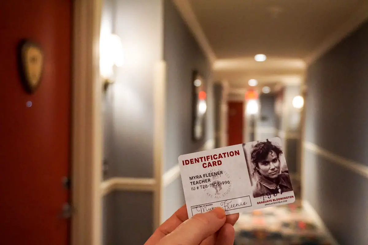 Graduate Bloomington Room Key