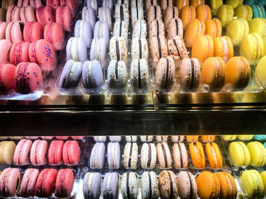 Macarons at Ponce City Market in Atlanta, Georgia