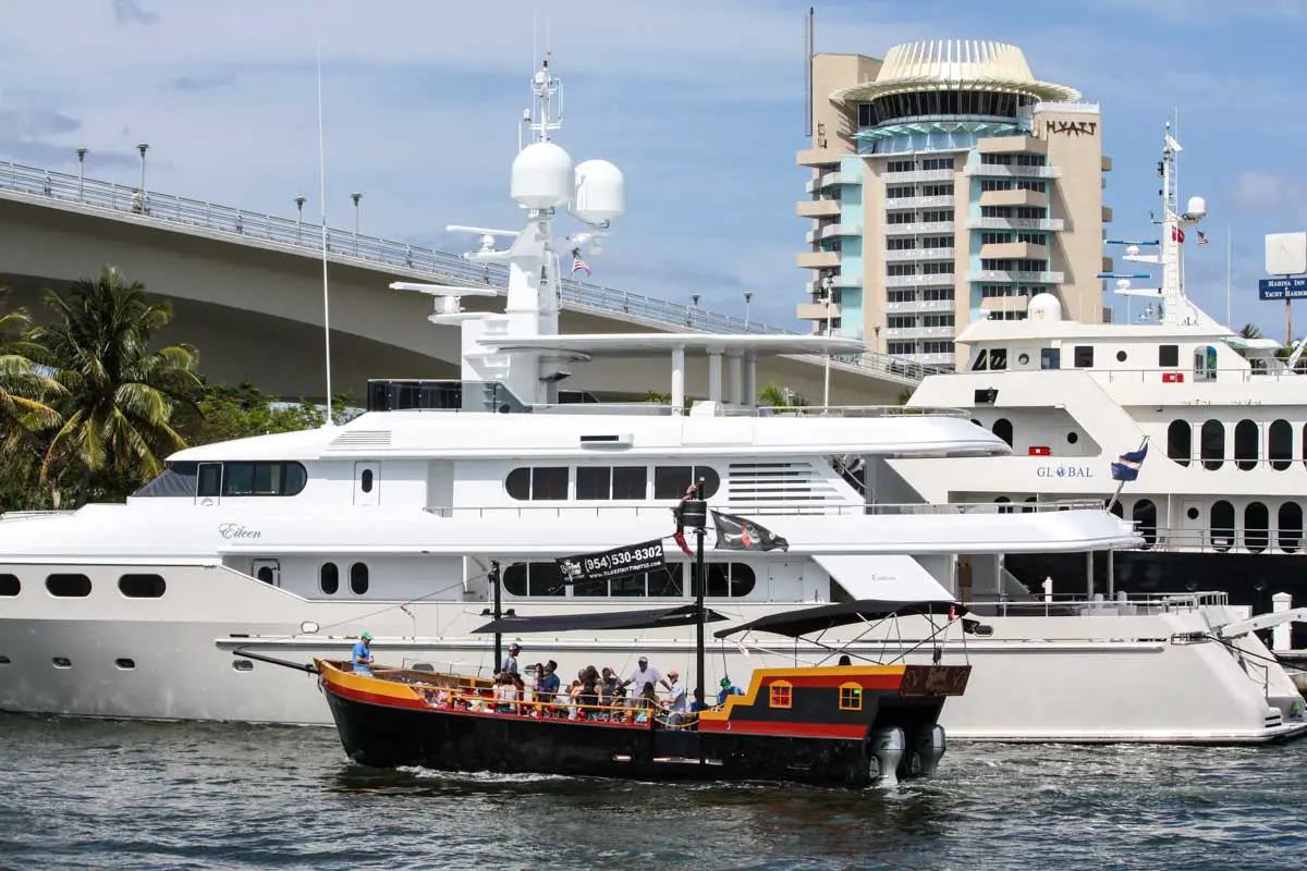 Intracoastal Waterway in Fort Lauderdale, Florida