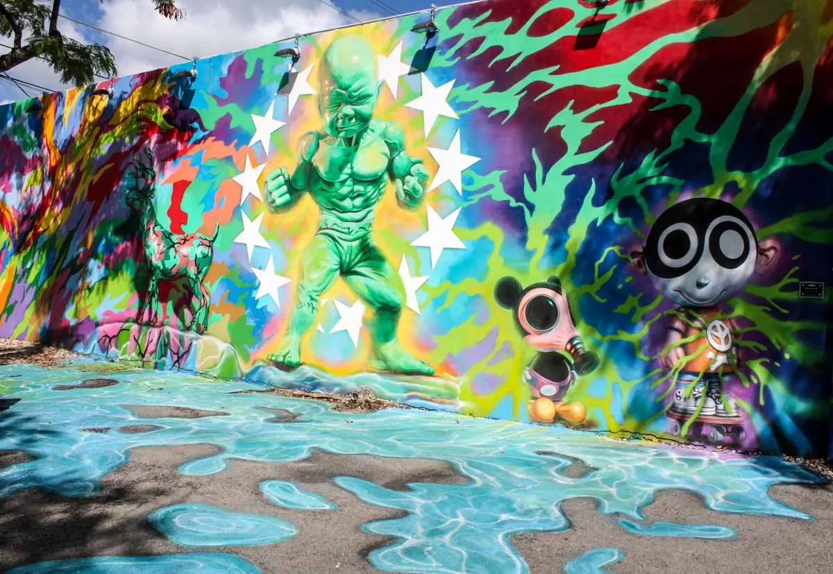 Hulk Boy mural at Wynwood Walls, Wynwood Arts District, Miami