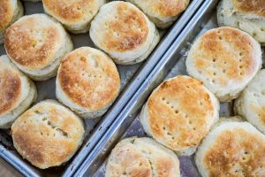 Southern Buttermilk Biscuits made at The Learning Kitchen Atlanta
