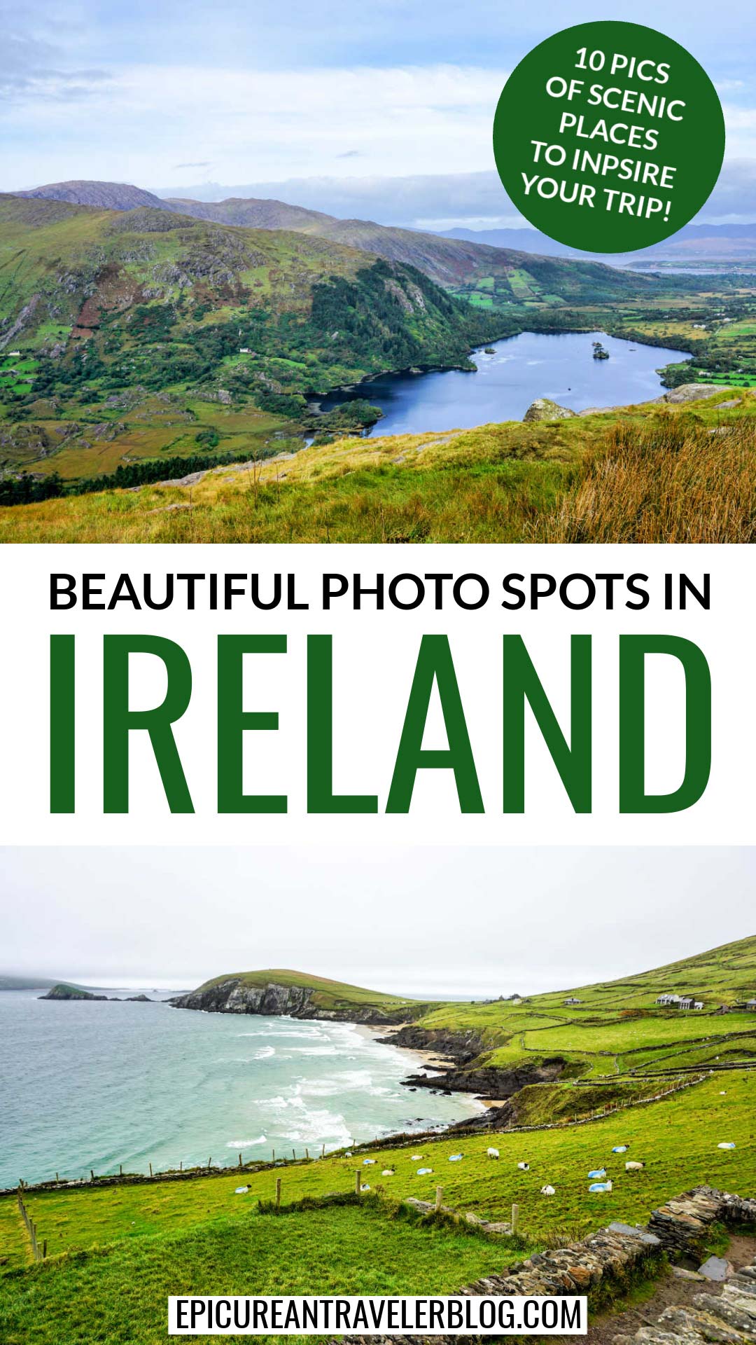 Beautiful photo spots in Ireland with 10 pics of scenic places to inspire your trip