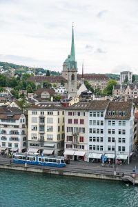 Zurich, Switzerland Old Town view