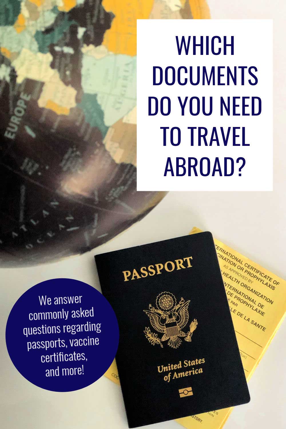 Five Documents for Traveling You May Need Before Going Abroad