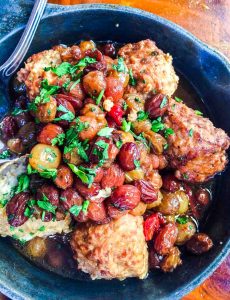 Meatballs small plate at Quartino Ristorante in Chicago
