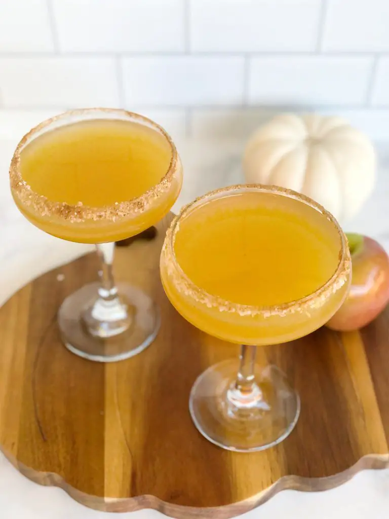 Apple cider margaritas