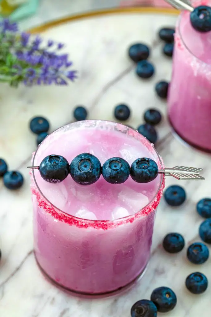 Blueberry Coconut Margarita