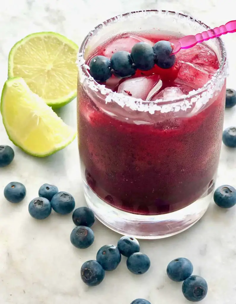 Blueberry Sriracha Margarita