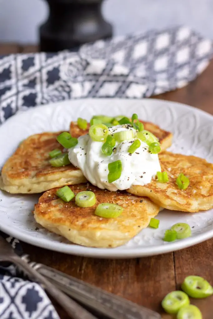 Irish potato pancakes