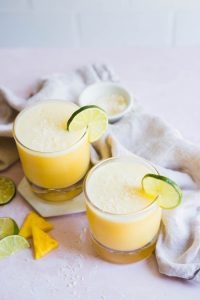Coconut pineapple margaritas