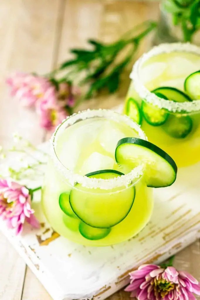 Cucumber Jalapeño Margaritas