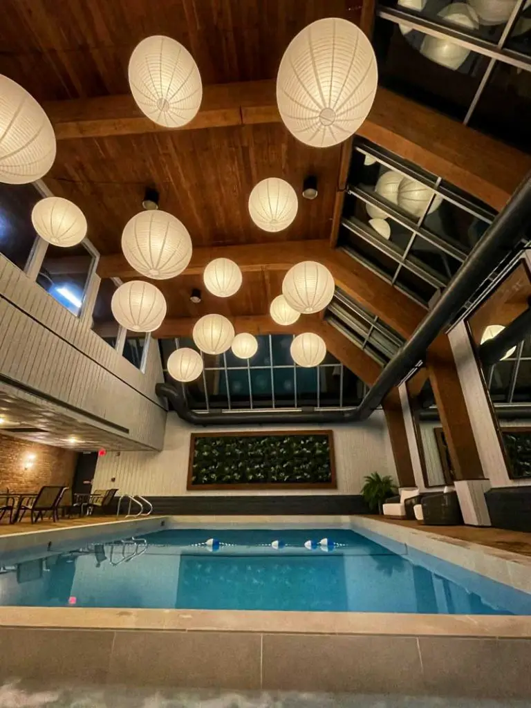Delamar Traverse City indoor pool