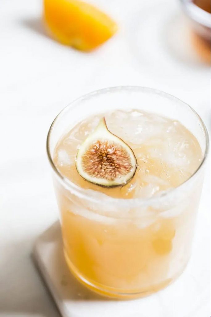 Fresh fig margarita