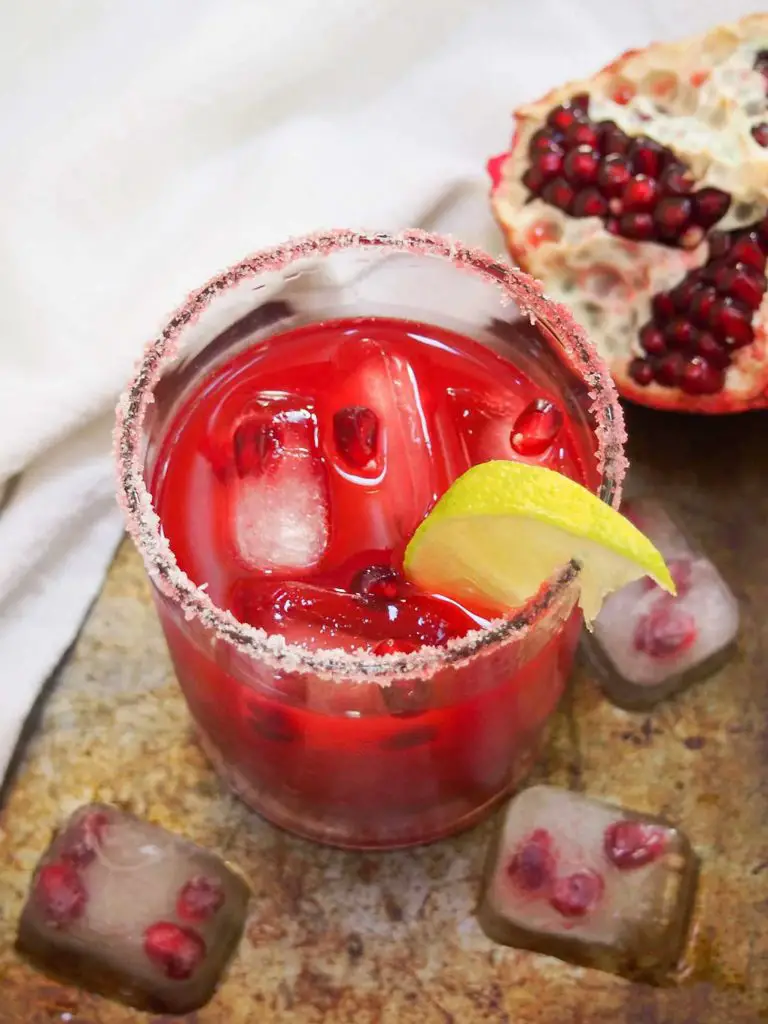 Pomegranate margarita