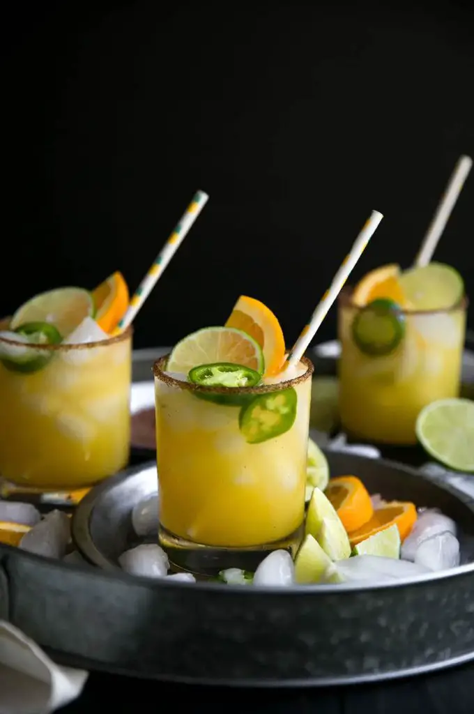 Spicy orange margarita