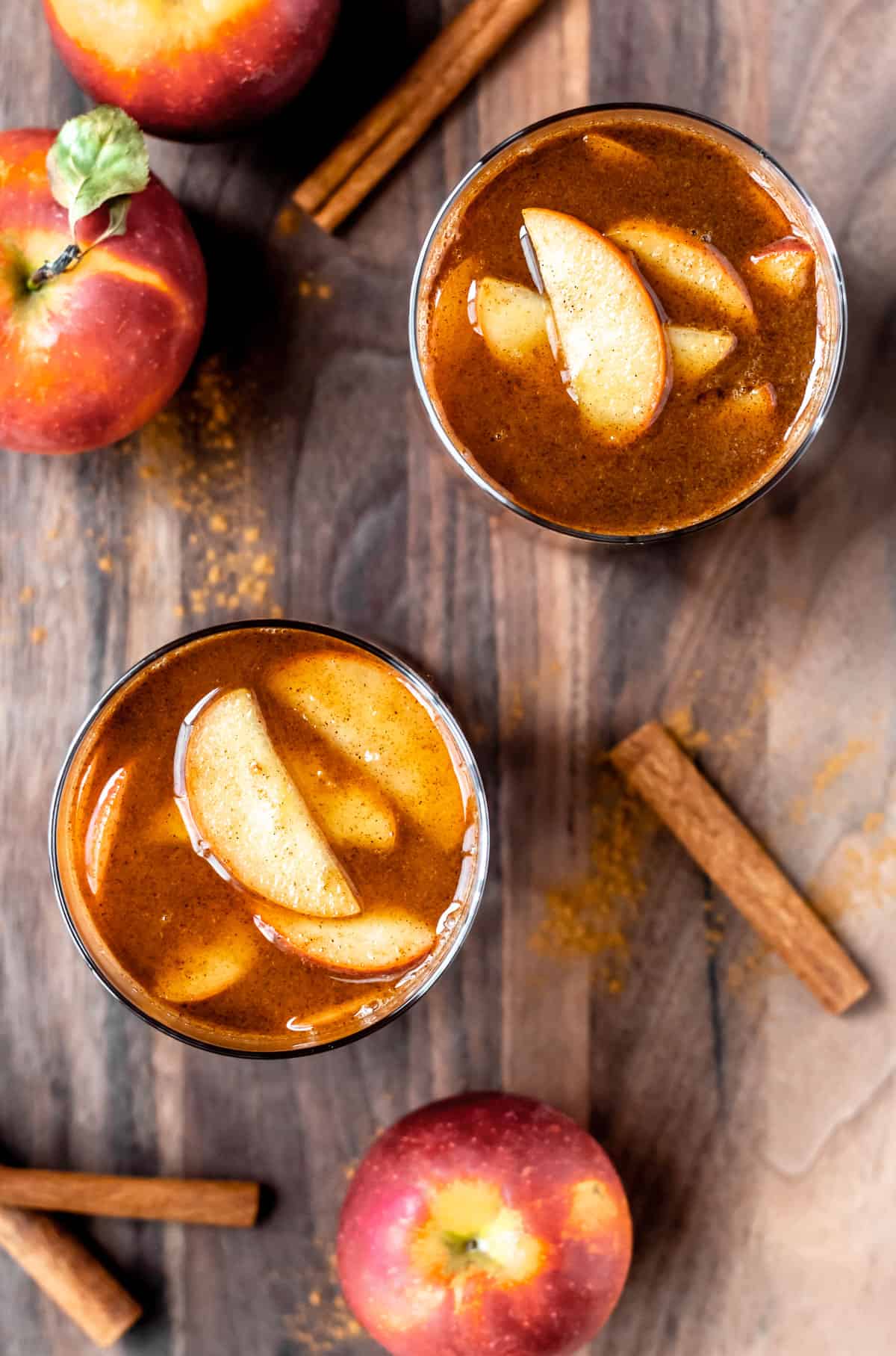 Apple brandy cider cocktails