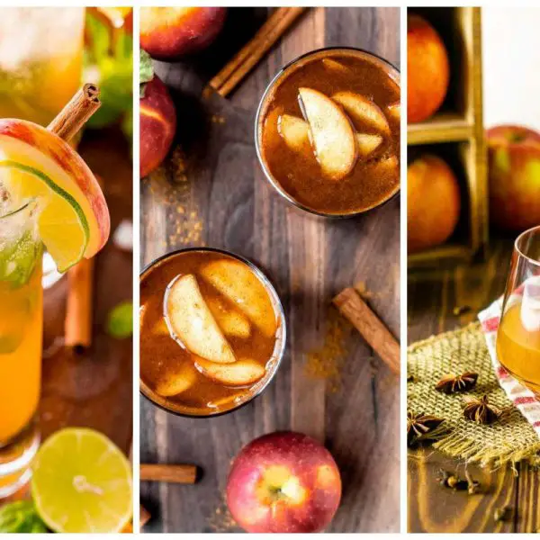 Apple cider cocktails for fall