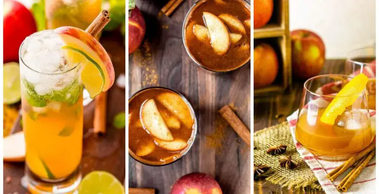 Apple cider cocktails for fall