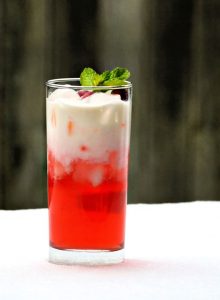 Blushin' Russian cocktail