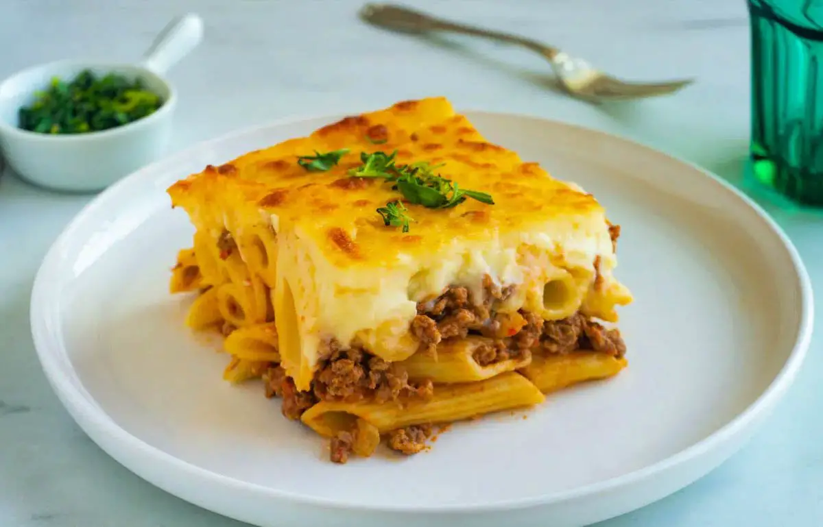 Egyptian Macarona Bechamel