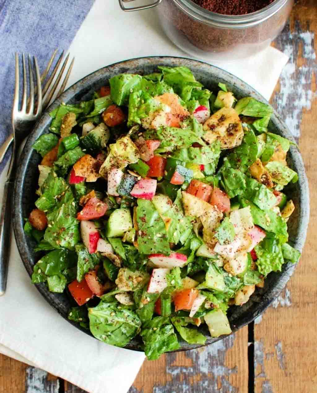 Fattoush salad