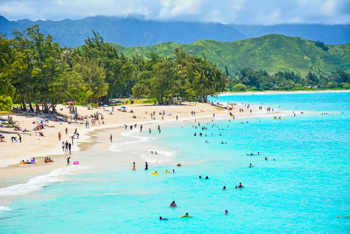 Kailua Beach Park, Oahu, Hawaii, USA