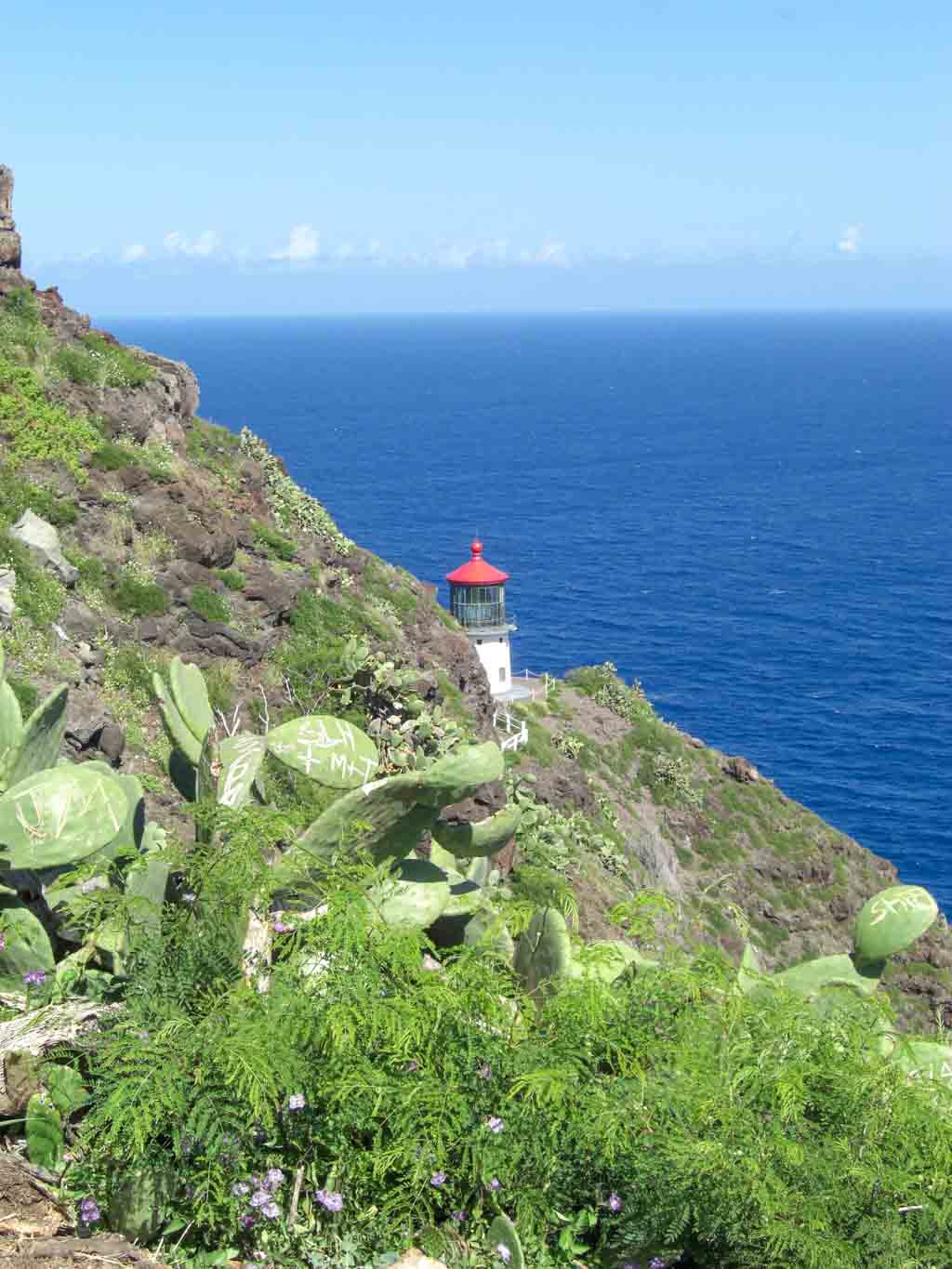 Makapu'u Point Lighthouse Trail on Oahu in Hawaii