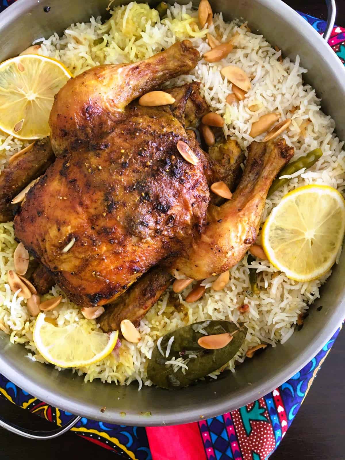 Yemeni chicken mandi