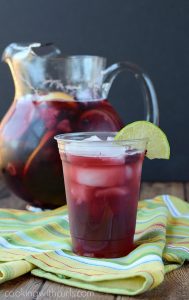 Summer berry sangria