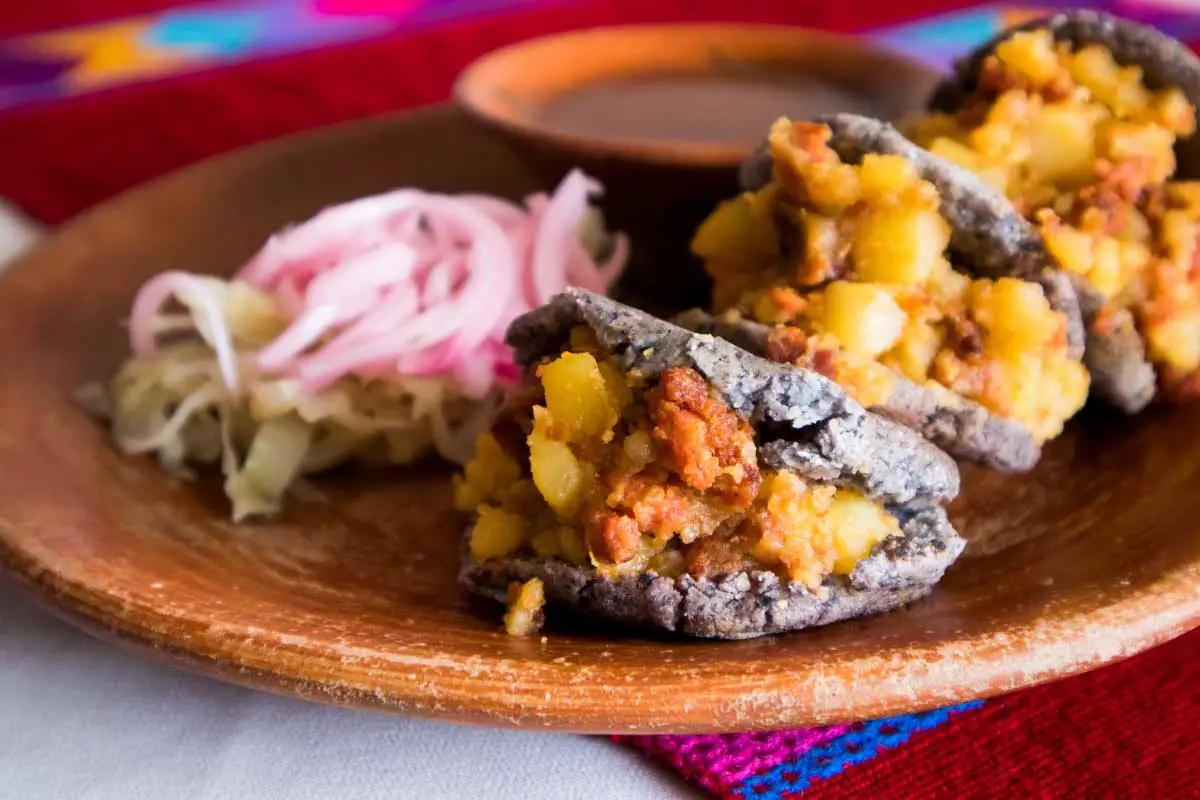 Gorditas Stuffed with Chorizo and Potatoes