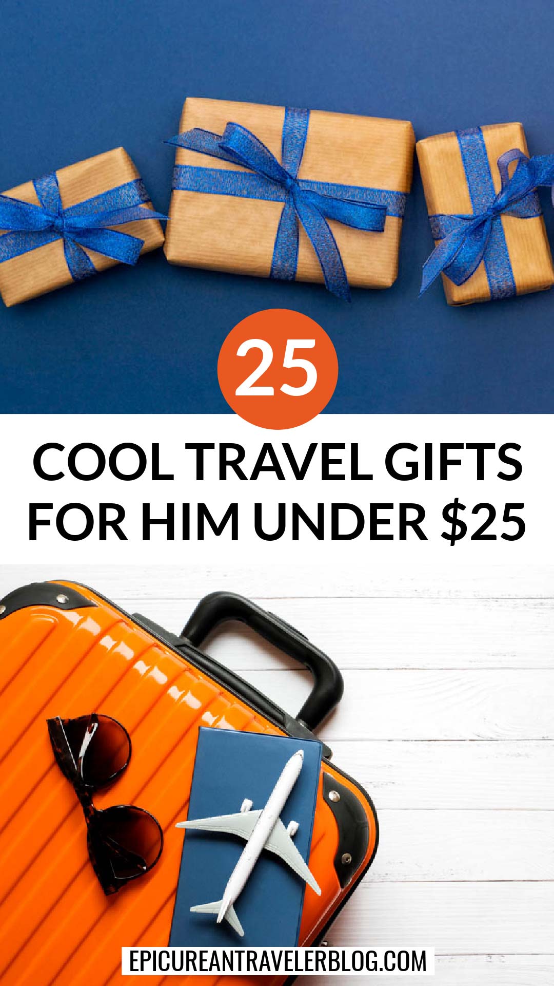 25 cool travel gifts for him under $25