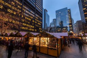 Christkindlmarket Chicago holiday market at Daley Plaza