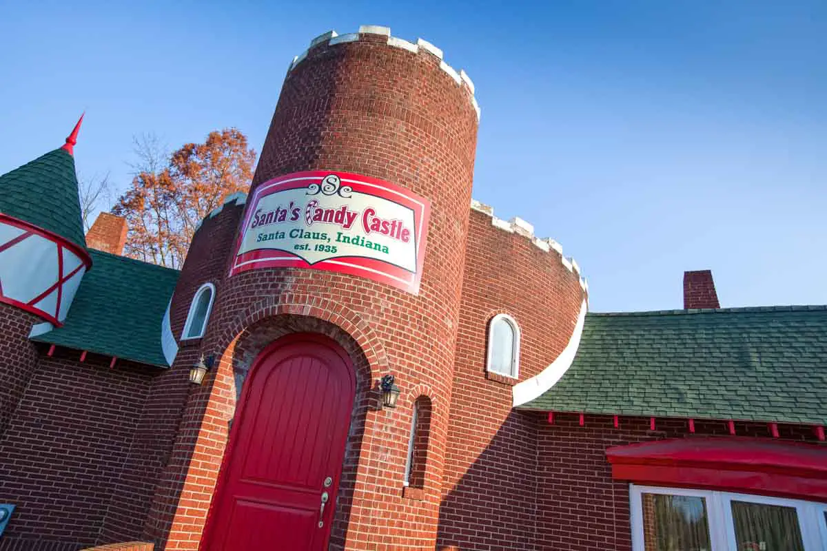 Santa's Candy Castle in Santa Claus, Indiana, USA