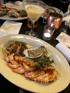 Appetizers and cocktails at Waverly Stone Gastropub in Holland, Michigan, USA