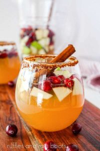 Sparkling Apple Cider Sangria
