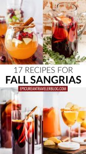 17 recipes for fall sangrias