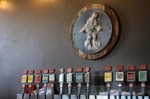 Great Divide Brewing Co tap handles