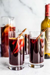 Caramel apple red sangria