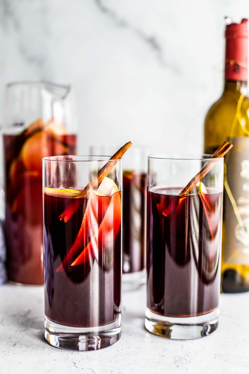Caramel apple red sangria