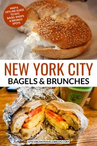 New York City bagels and brunches
