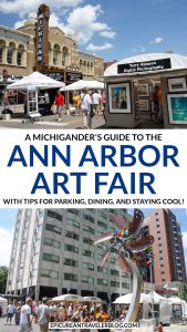 A Michigander's guide to the Ann Arbor Art Fair in Ann Arbor, Michigan, USA