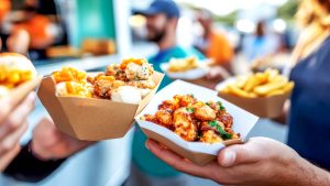 Food festival foods